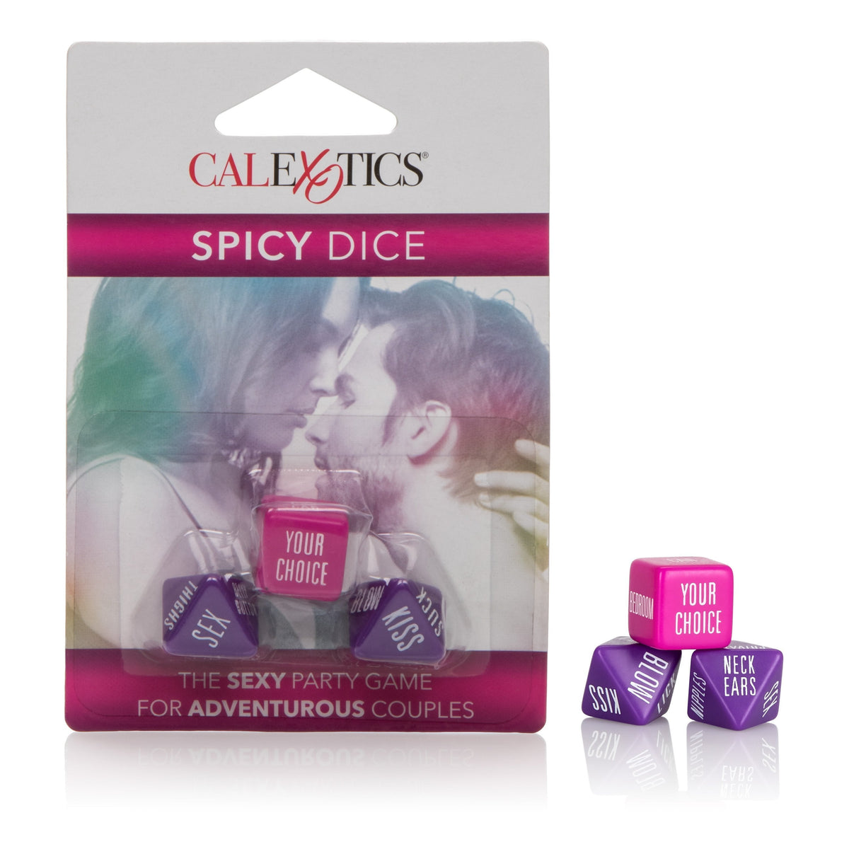 California Exotics - Spicy Dice (Multi Colour) Games Singapore
