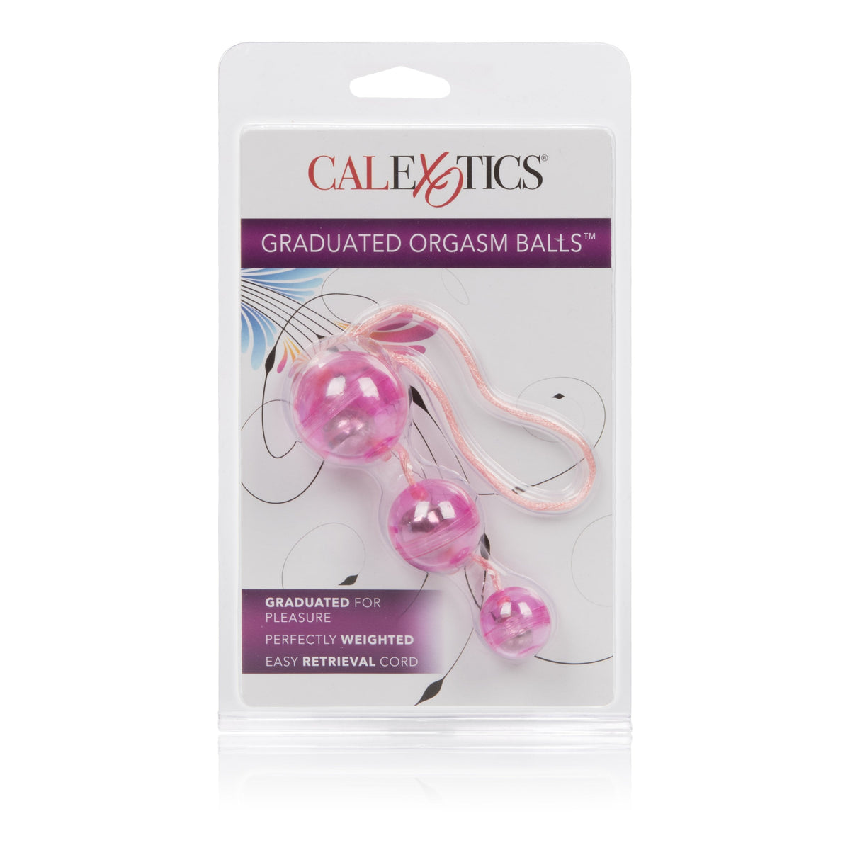 California Exotics - Graduated Orgasm Weighted Kegel Balls (Pink) Kegel Balls (Non Vibration) Singapore