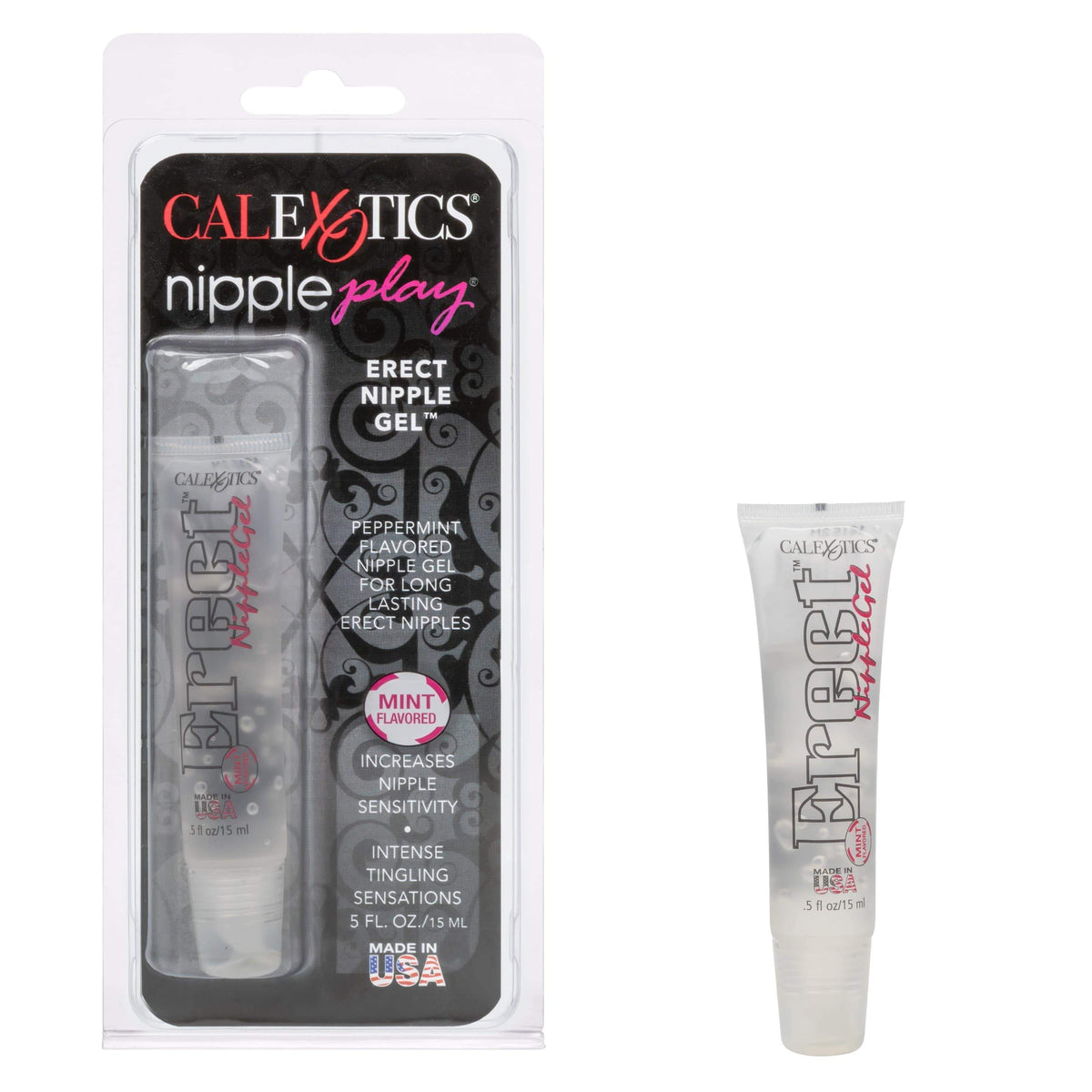 California Exotics - Nipple Play Mint Flavored Erect Nipple Arousal Gel 15ml Arousal Gel 274258659 CherryAffairs