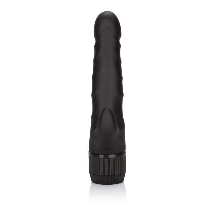 California Exotics - Black Velvet Clit Arouser Rabbit Vibrator (Black) Rabbit Dildo (Vibration) Non Rechargeable Singapore