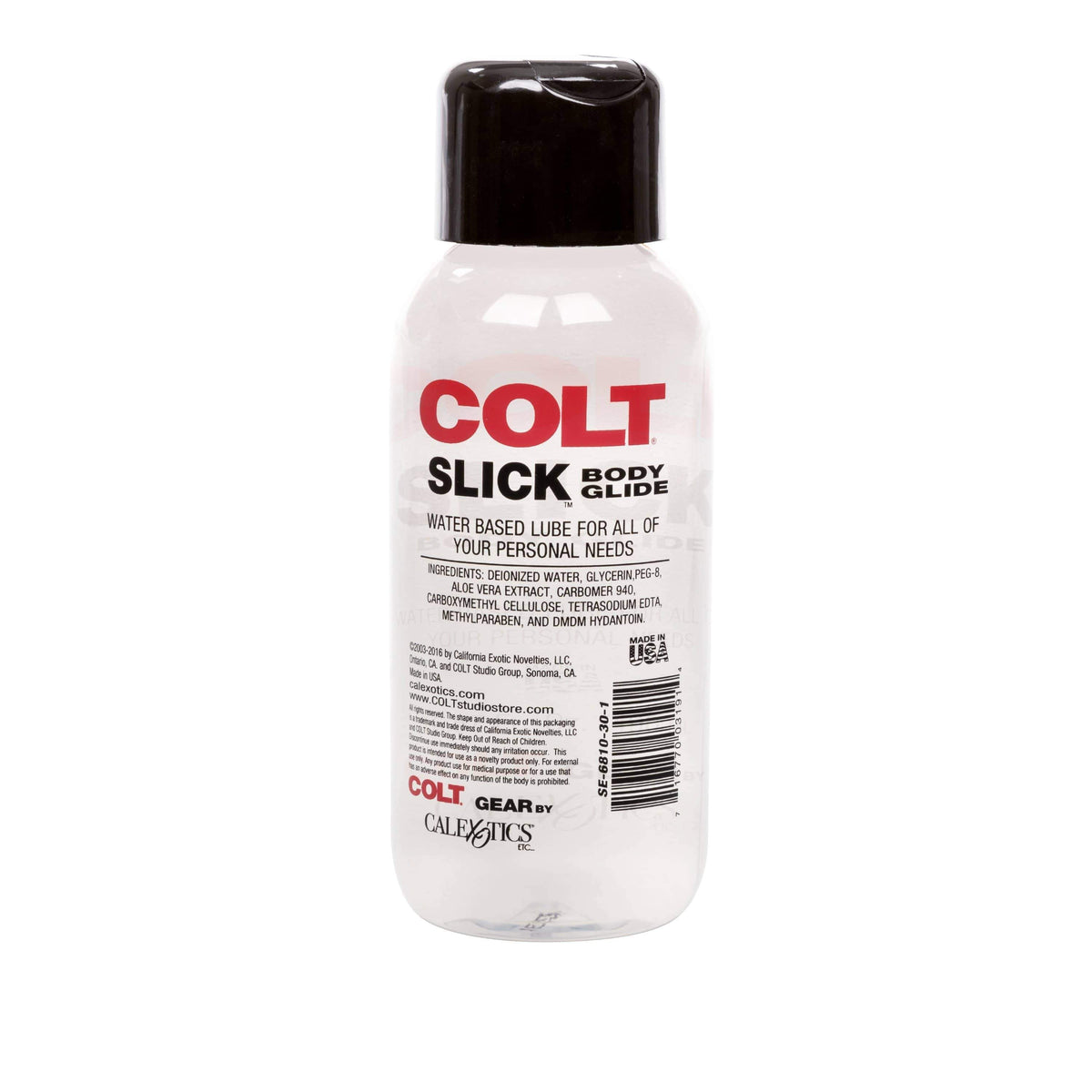California Exotics - COLT Slick Body Glide Water Based Lubricant 490ml Lube (Water Based) 716770031914 CherryAffairs