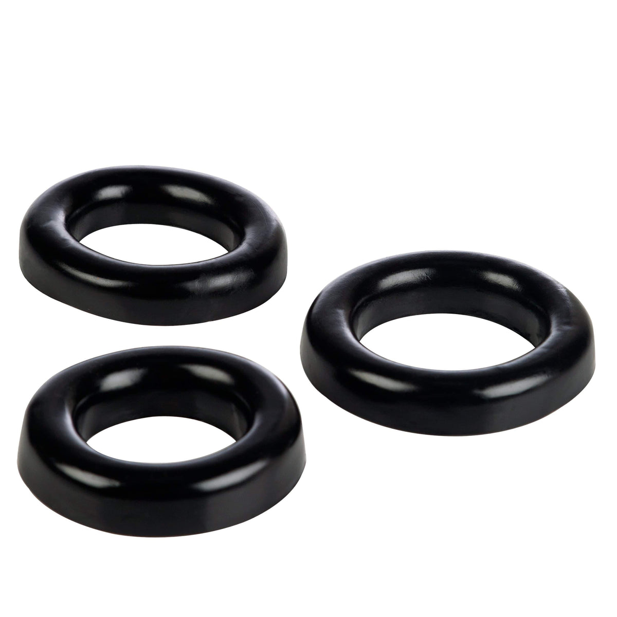 California Exotics - COLT 3 Cock Ring Set (Black) Cock Ring (Non Vibration) 716770032454 CherryAffairs