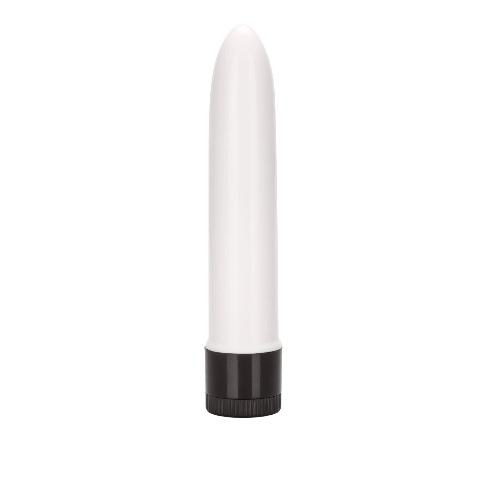 California Exotics - Dr Joel Kaplan Intimacy Vibrating  Massager 4.5" (White) Non Realistic Dildo w/o suction cup (Vibration) Non Rechargeable 716770033390 CherryAffairs
