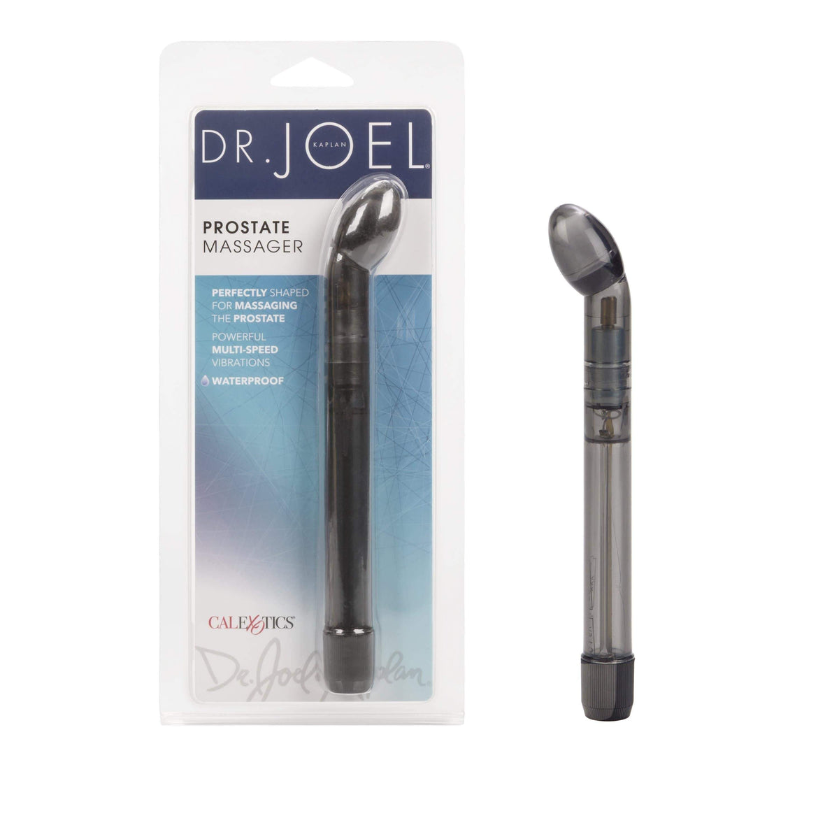 California Exotics - Dr Joel Kaplan Prostate Massager (Black) Prostate Massager (Vibration) Non Rechargeable Durio Asia