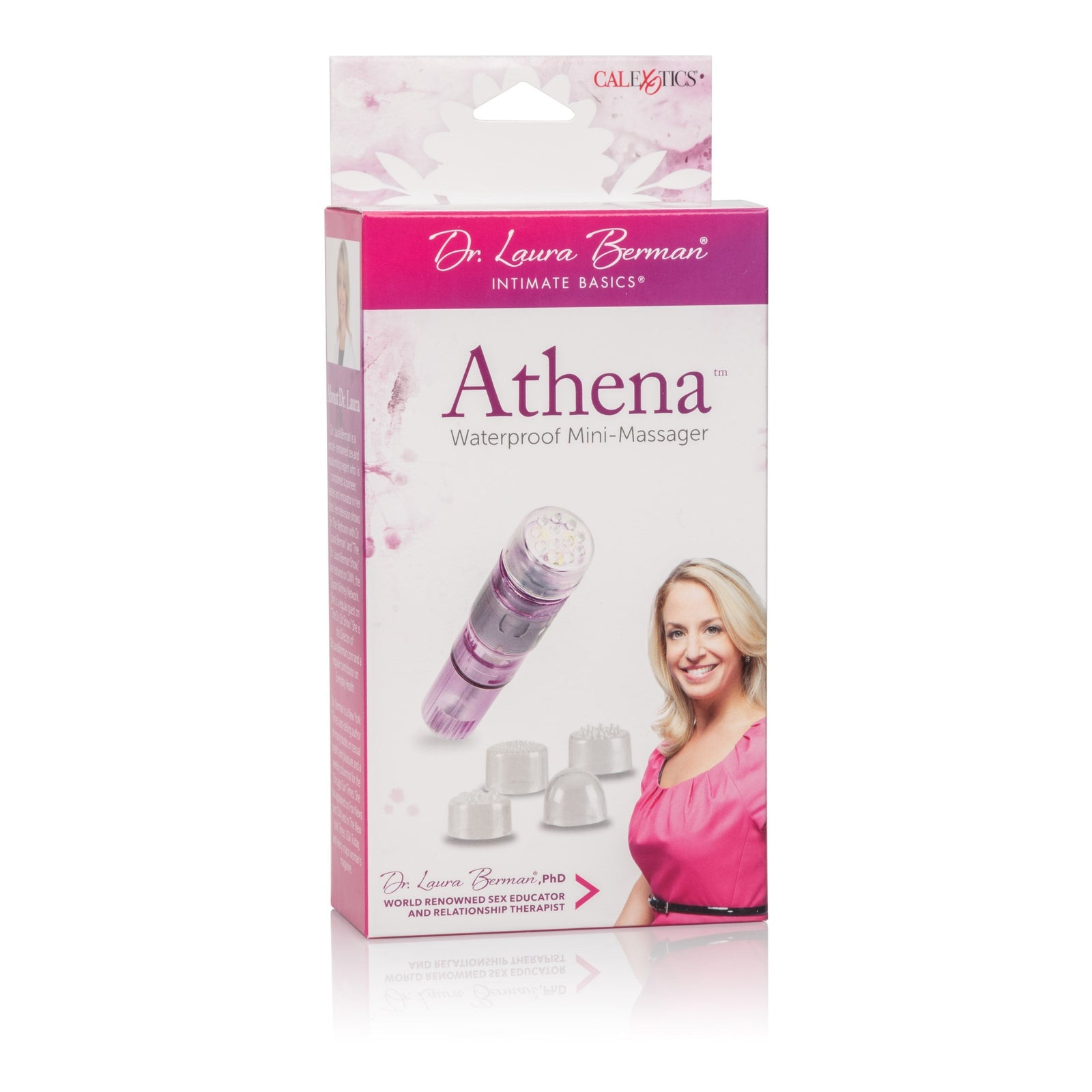 California Exotics - Dr. Laura Berman Athena Waterproof Mini Clit Massager (Purple) Clit Massager (Vibration) Non Rechargeable Singapore