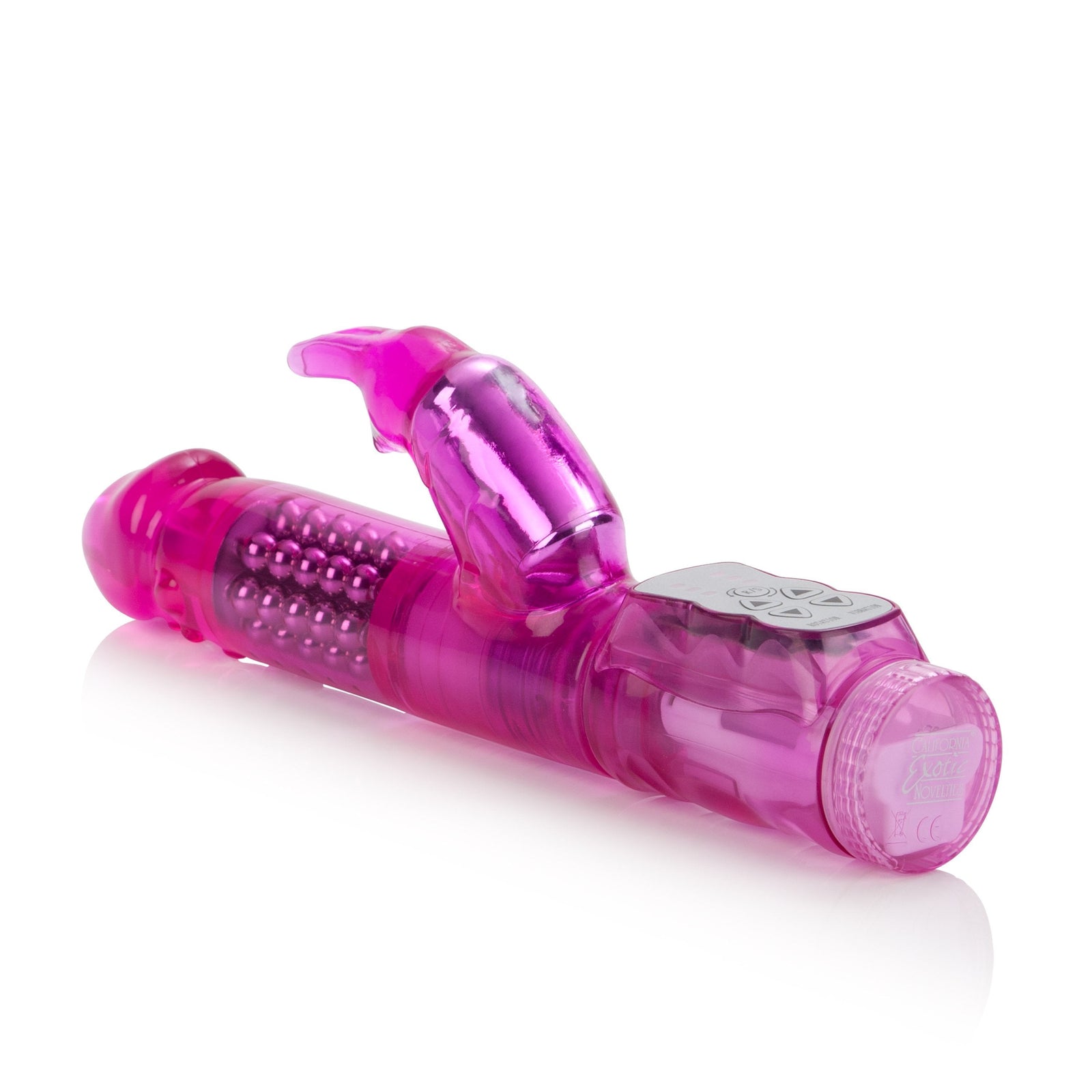 California Exotics - The Original Waterproof 5 Rows Jack Rabbit Vibrator Starter (Pink) Rabbit Dildo (Vibration) Non Rechargeable Singapore