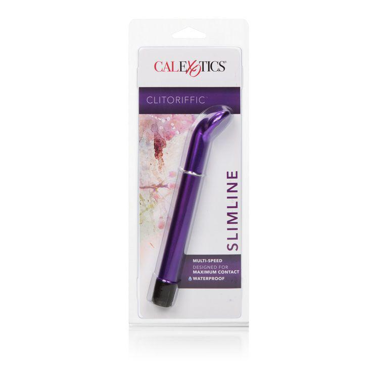 California Exotics - Clitoriffic Slimline Clit Massager (Purple) Clit Massager (Vibration) Non Rechargeable Singapore