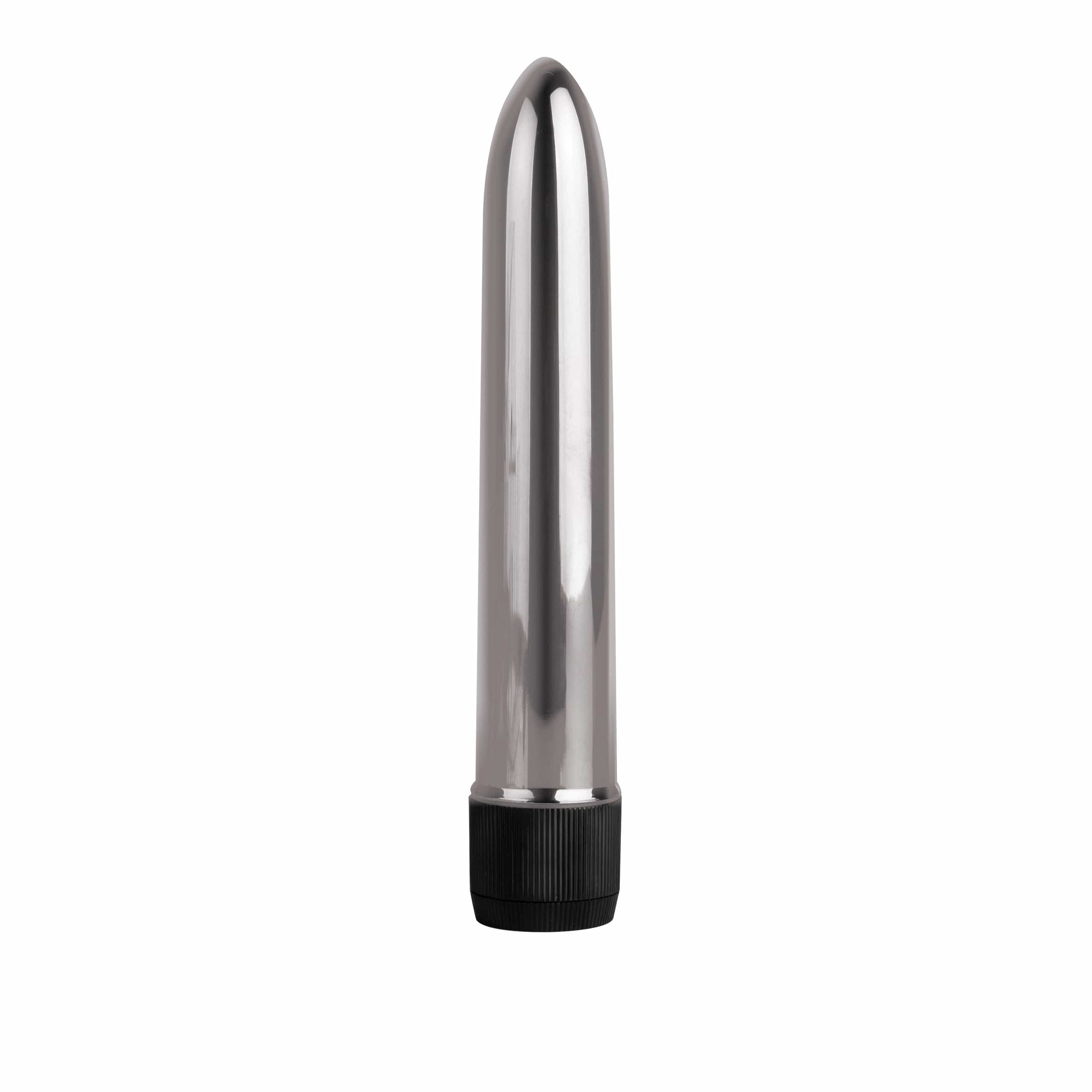 California Exotics - COLT Metal Rod Vibrator 7" (Silver) Non Realistic Dildo w/o suction cup (Vibration) Non Rechargeable 716770042972 CherryAffairs