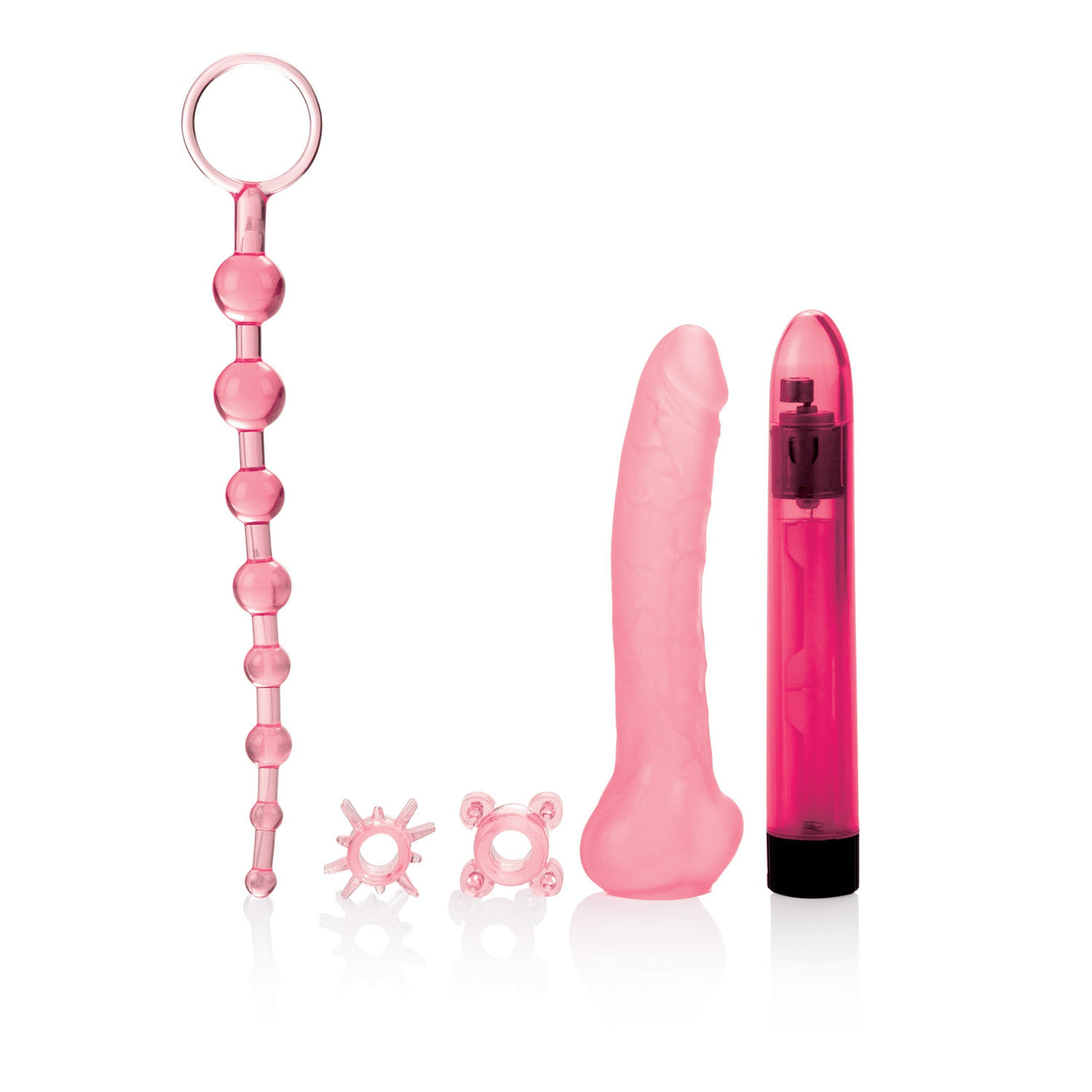 California Exotics - Starter Lover's Couple Kit (Pink) Couples Set Singapore