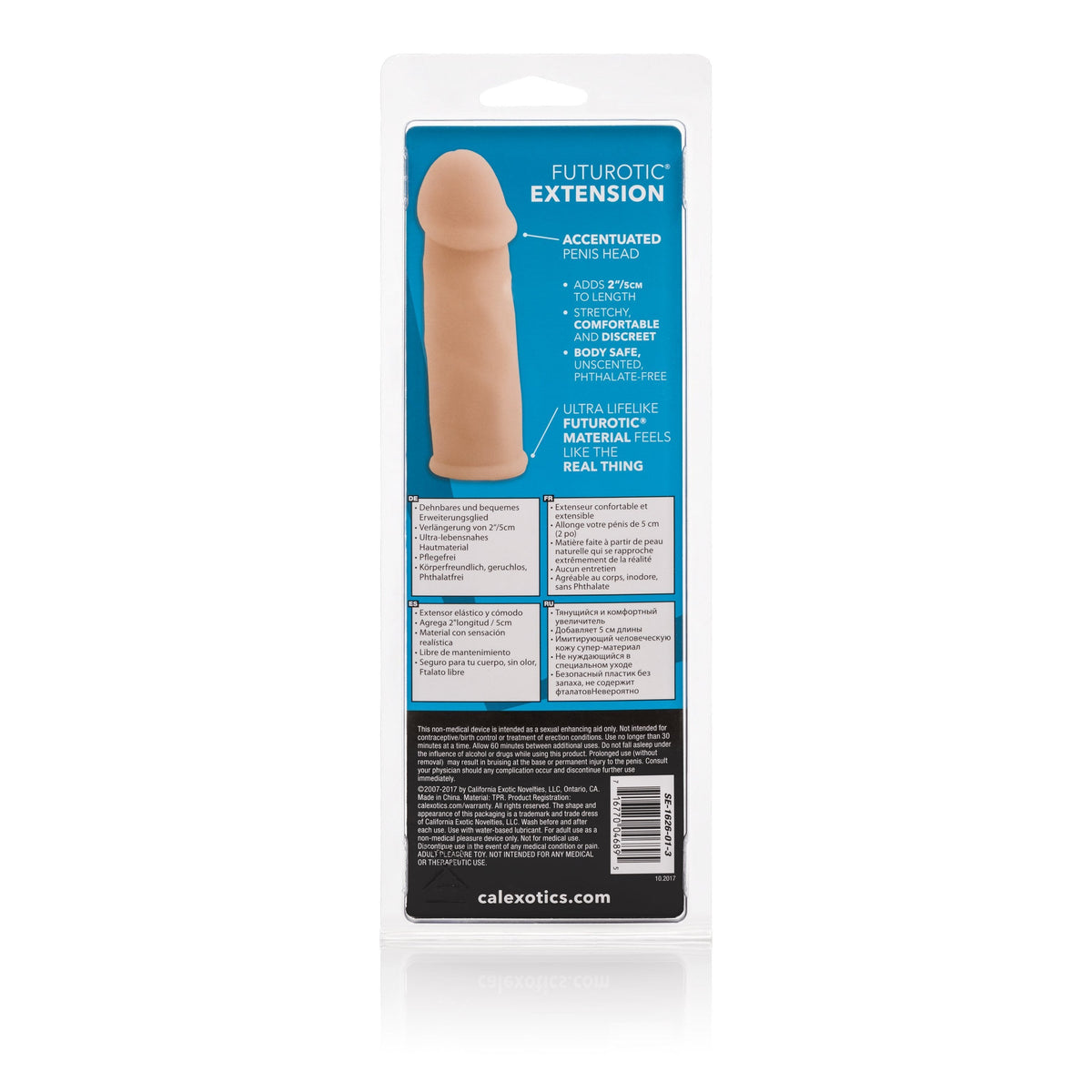 California Exotics - Futurotic Penis Extender (Beige) Cock Sleeves (Non Vibration) Singapore