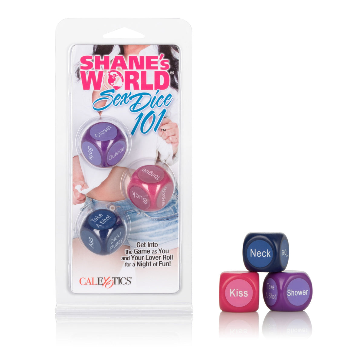 California Exotics - Shane&#39;s World Sex Dice 101 (Multi Colour) Games Durio Asia