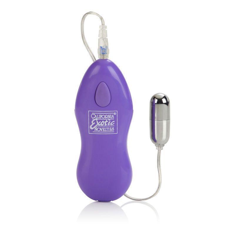 California Exotics - Ballistic Mini Remote Bullet Vibrator (Purple) Bullet (Vibration) Non Rechargeable Singapore