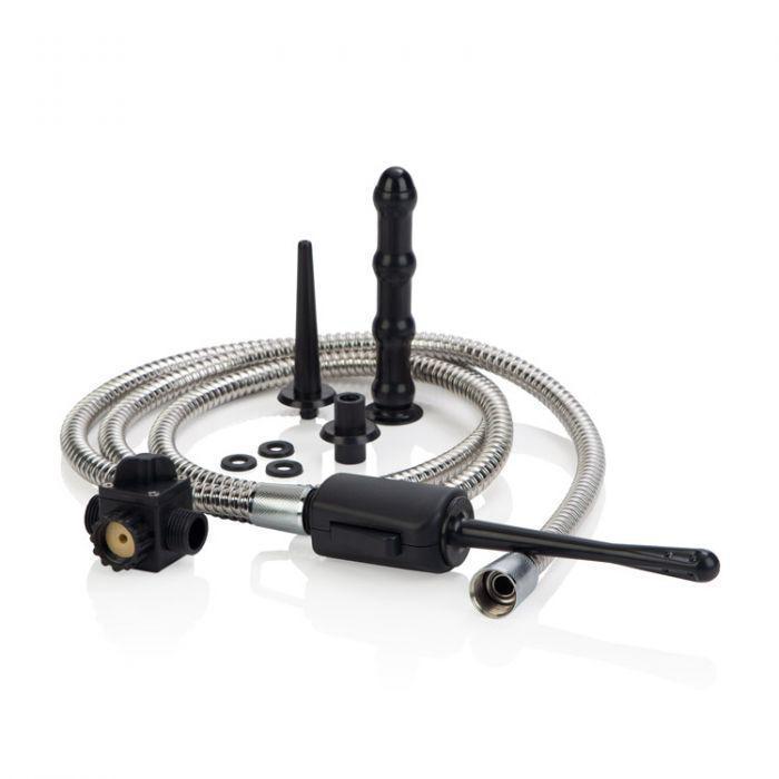 California Exotics - Universal Water Works System (Black) Anal Douche (Non Vibration) Singapore