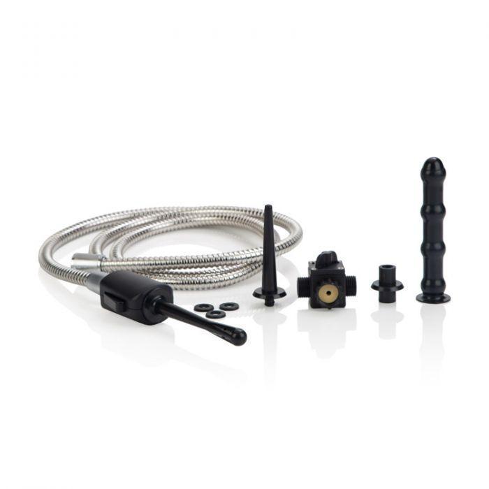 California Exotics - Universal Water Works System (Black) Anal Douche (Non Vibration) Singapore