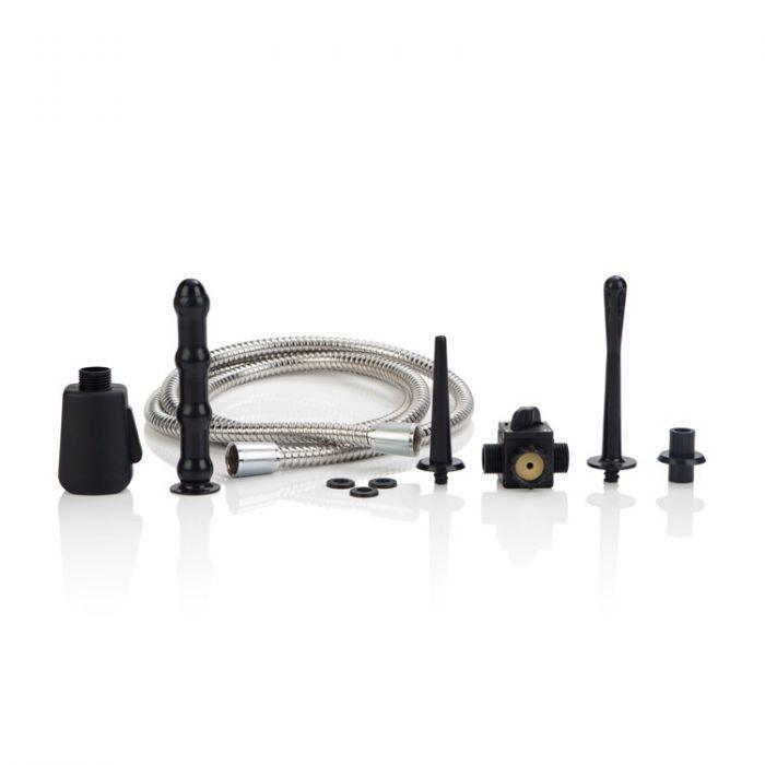 California Exotics - Universal Water Works System (Black) Anal Douche (Non Vibration) Singapore
