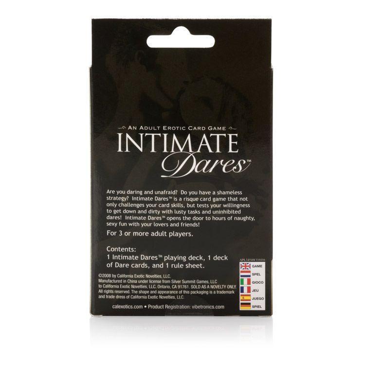California Exotics - Intimate Dares Card Game (White) Games Singapore