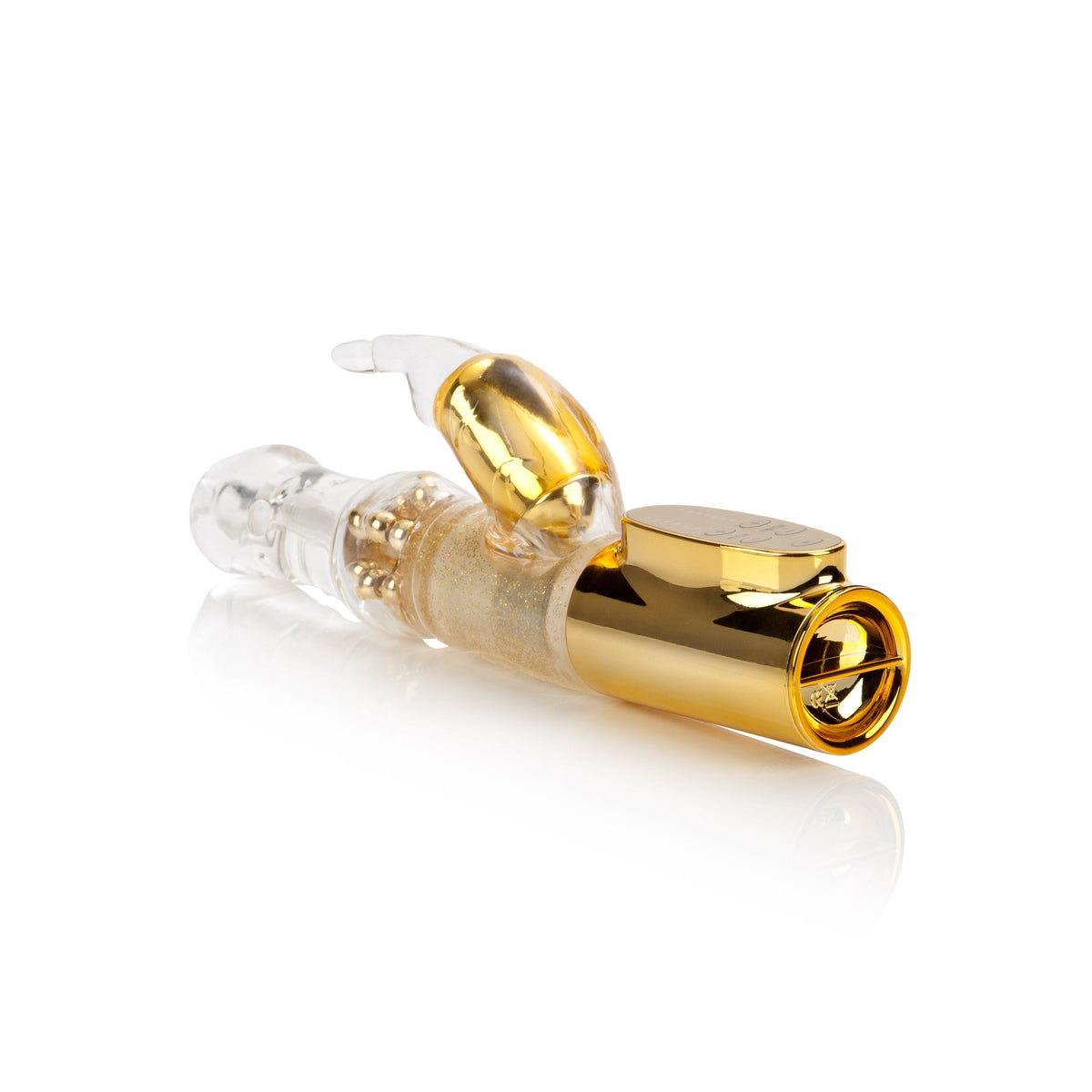 California Exotics - Platinum Collection Jack Rabbit Vibrator Intermediate (Gold) Rabbit Dildo (Vibration) Non Rechargeable Singapore