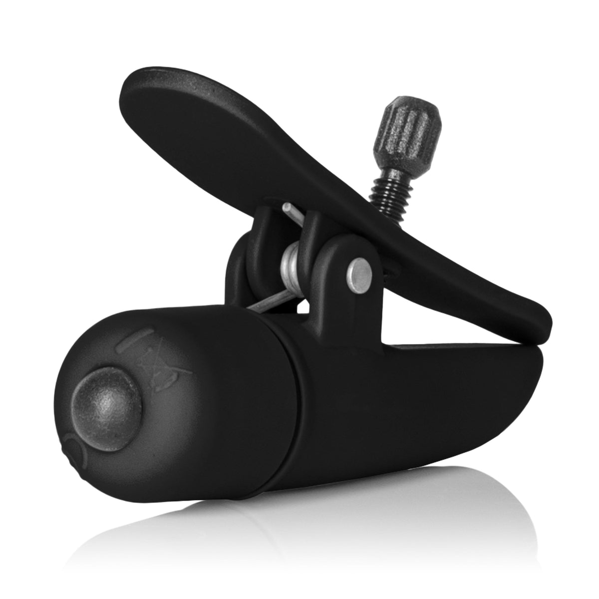 California Exotics - COLT Grips Vibrating Nipple Clamps (Black) Nipple Clamps (Vibration) Non Rechargeable Singapore