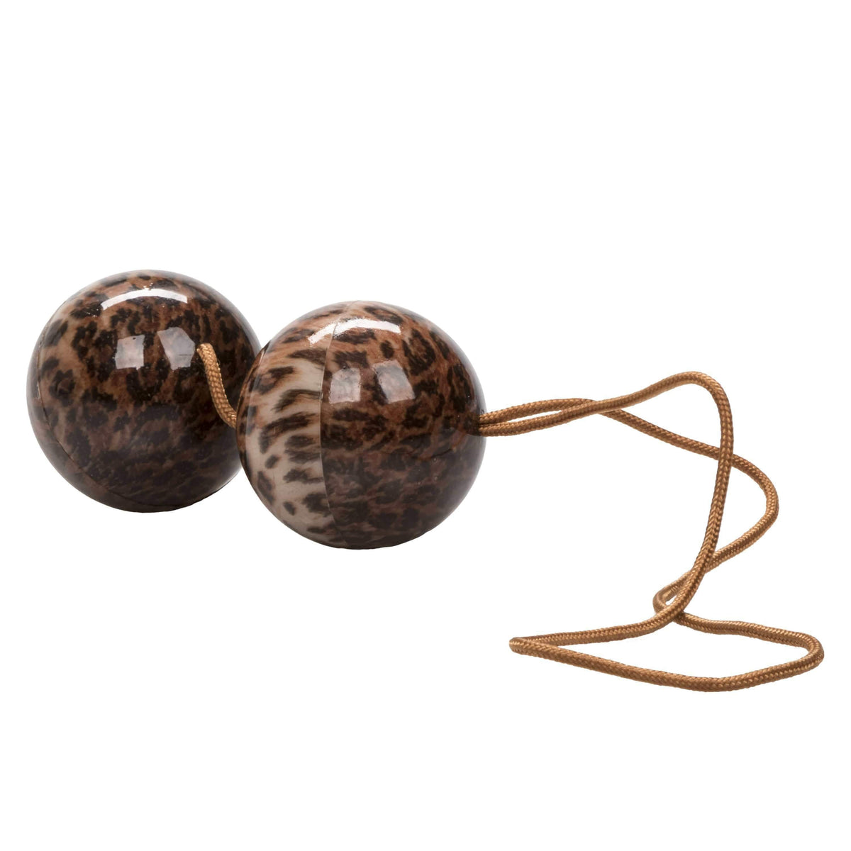 California Exotics - Leopard Duotone Weighted Kegel Balls (Leopard) Kegel Balls (Non Vibration) 716770052186 CherryAffairs