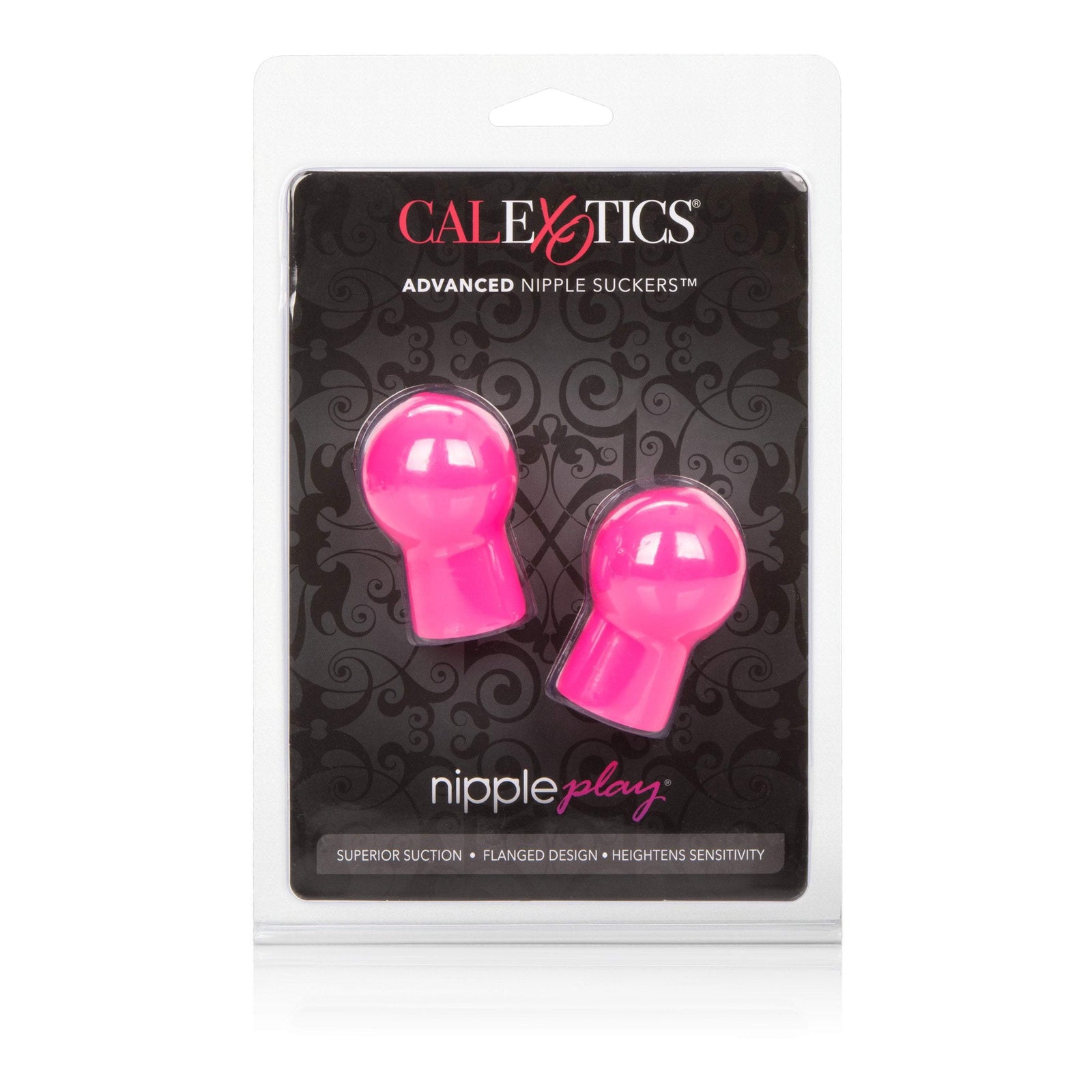 California Exotics - Nipple Play Advanced Nipple Suckers (Pink) Nipple Pumps (Non Vibration)