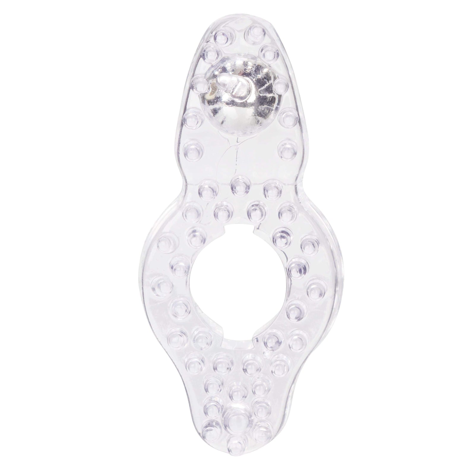 California Exotics - Basic Essentials Teaser Enhancer Cock Ring (Clear) Rubber Cock Ring (Non Vibration) 716770054692 CherryAffairs
