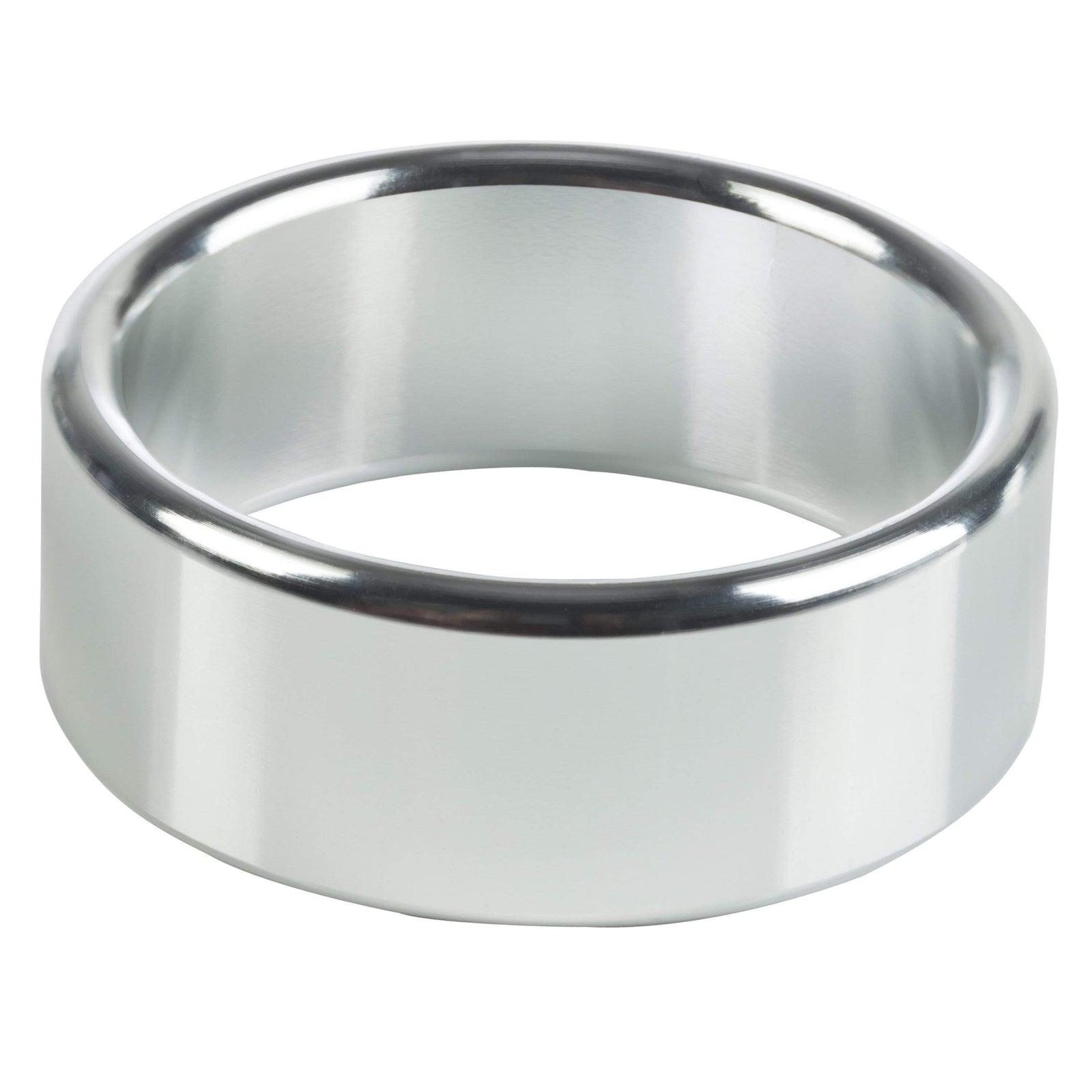 California Exotics - Alloy Metallic Cock Ring Large (Silver) Metal Cock Ring (Non Vibration) 716770055736 CherryAffairs