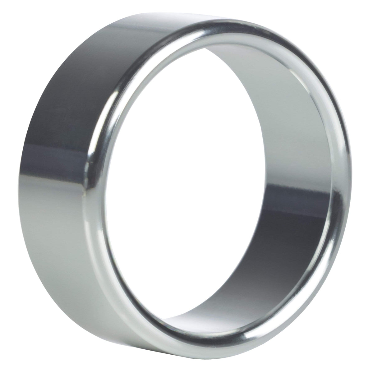California Exotics - Alloy Metallic Cock Ring Large (Silver) Metal Cock Ring (Non Vibration) 716770055736 CherryAffairs