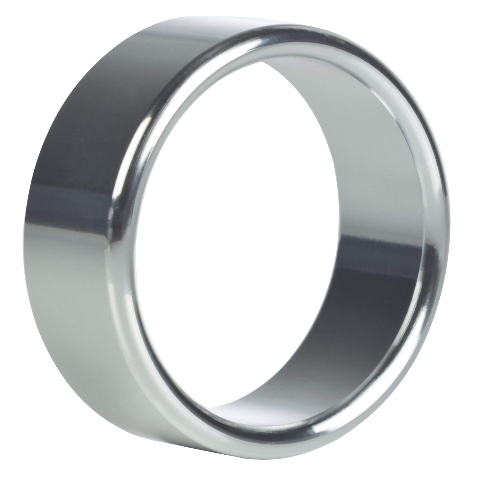 California Exotics - Alloy Metallic Cock Ring Large (Silver) Metal Cock Ring (Non Vibration) 716770055736 CherryAffairs