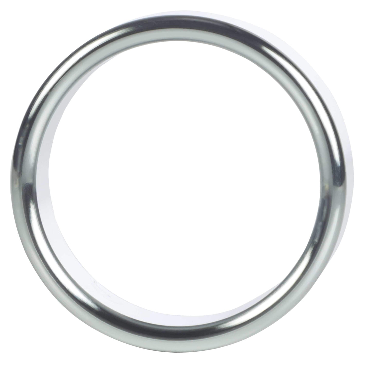 California Exotics - Alloy Metallic Cock Ring Large (Silver) Metal Cock Ring (Non Vibration) 716770055736 CherryAffairs
