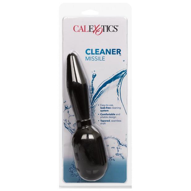 California Exotics - Cleaner Missile Anal Douche (Black) Anal Douche (Non Vibration) Durio Asia