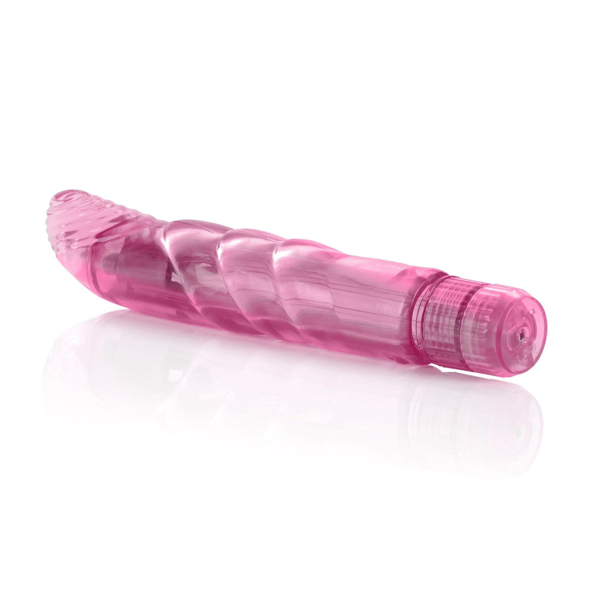 California Exotics - Basic Essentials Slim Softee G Spot Vibrator (Pink) G Spot Dildo (Vibration) Non Rechargeable Singapore