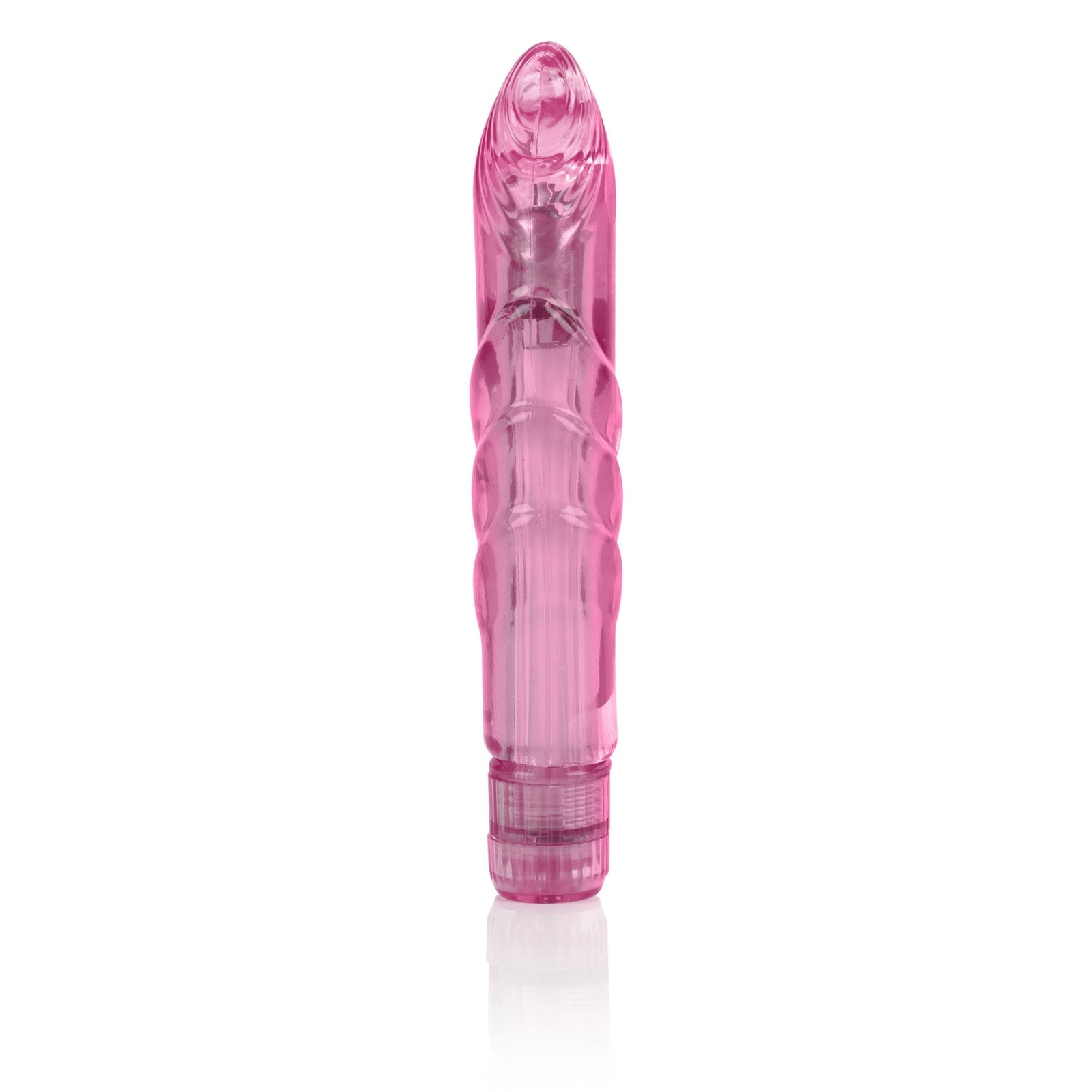 California Exotics - Basic Essentials Slim Softee G Spot Vibrator (Pink) G Spot Dildo (Vibration) Non Rechargeable Singapore