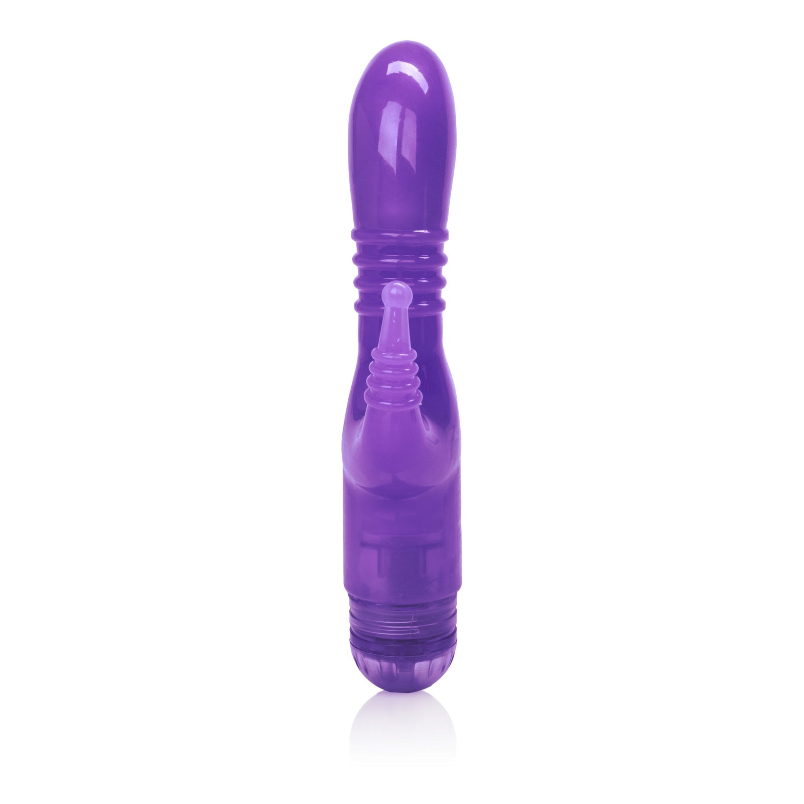California Exotics - Triple Tease G Spot Vibrator (Purple) G Spot Dildo (Vibration) Non Rechargeable