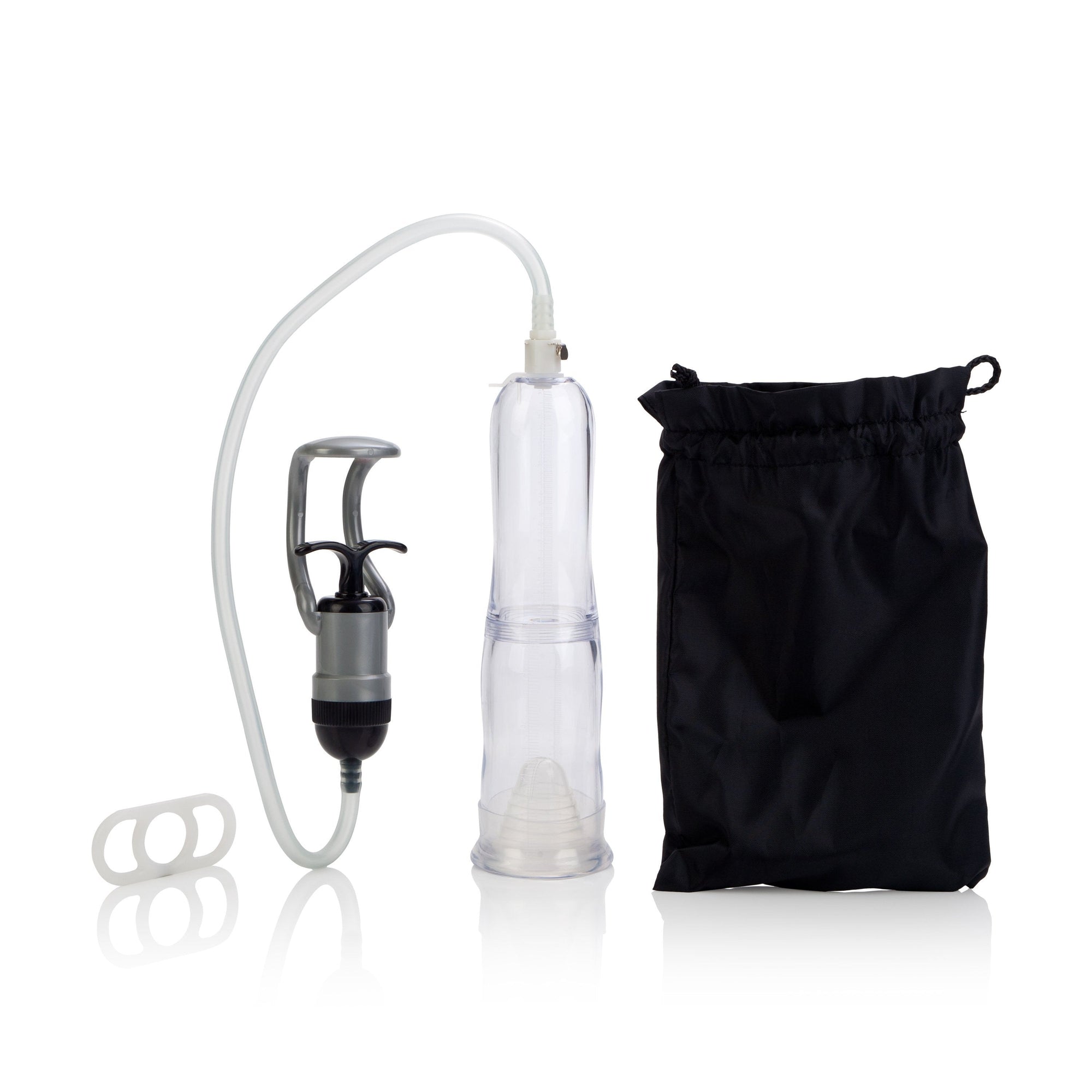 California Exotics - Optimum Series Enhance Travel Pump System (Clear) Penis Pump (Non Vibration) Singapore
