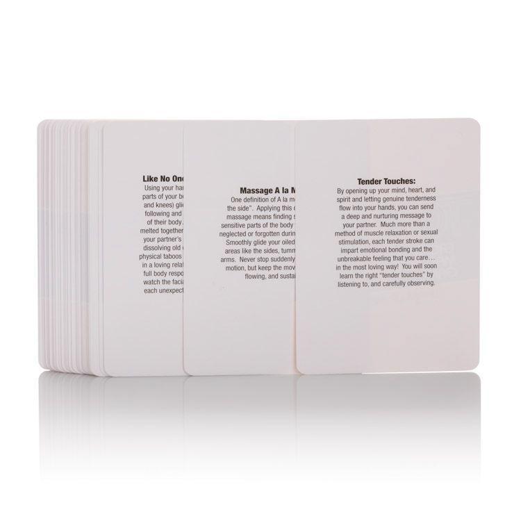 California Exotics - Touch Me Erotic Card Game (White) Games Singapore