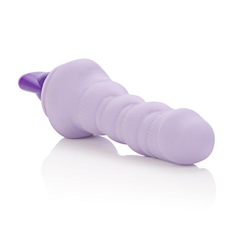 California Exotics - 10-Function Pure Bendie Vibrator (Purple) Non Realistic Dildo w/o suction cup (Vibration) Non Rechargeable - CherryAffairs Singapore