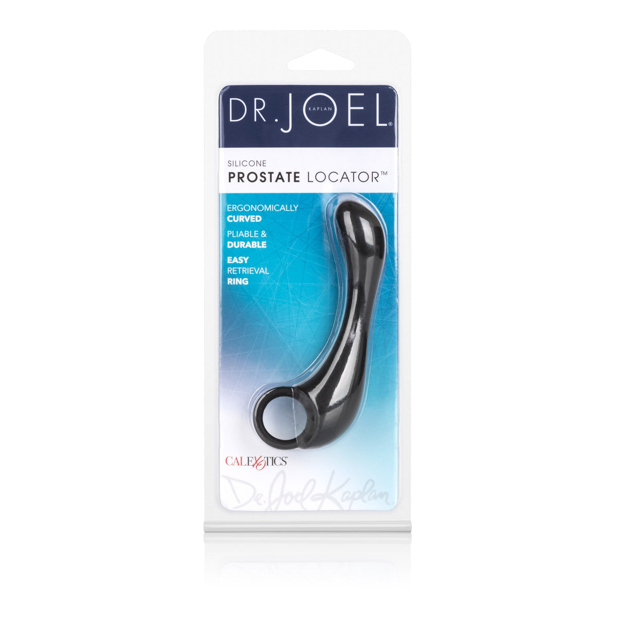 California Exotics - Dr. Joel Kaplan Silicone Prostate Locator Massager (Black) Prostate Massager (Non Vibration) Singapore