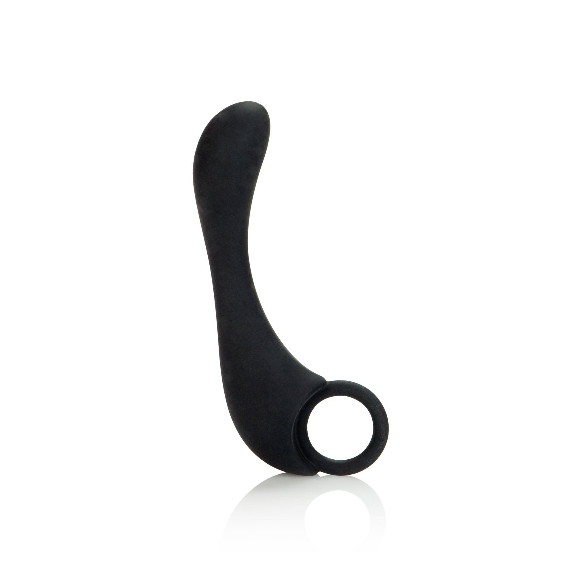 California Exotics - Dr. Joel Kaplan Silicone Prostate Locator Massager (Black) Prostate Massager (Non Vibration) Singapore