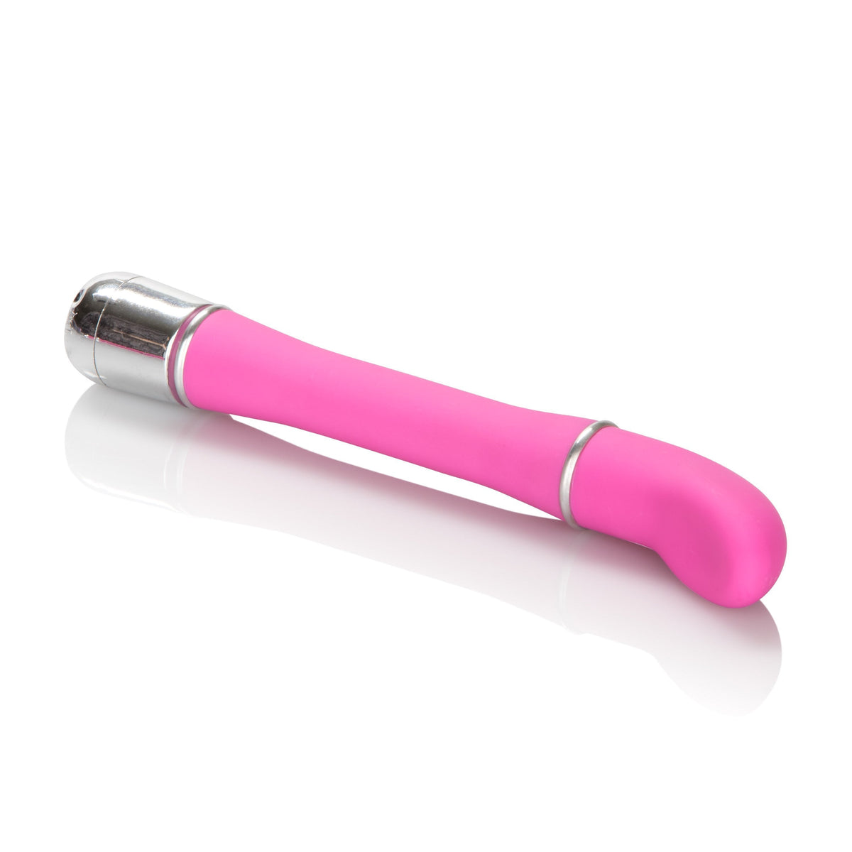 California Exotics - Lulu Satin Scoop Mini Vibrator (Pink) G Spot Dildo (Vibration) Non Rechargeable Singapore