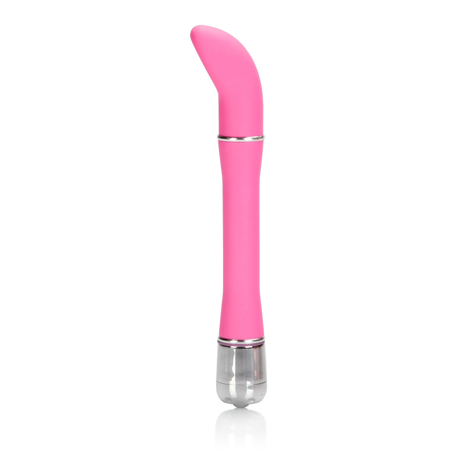 California Exotics - Lulu Satin Scoop Mini Vibrator (Pink) G Spot Dildo (Vibration) Non Rechargeable Singapore