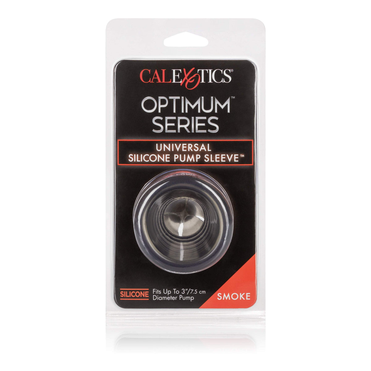 California Exotics - Optimum Series Universal Silicone Pump Sleeve (Smoke) Novelties (Non Vibration)