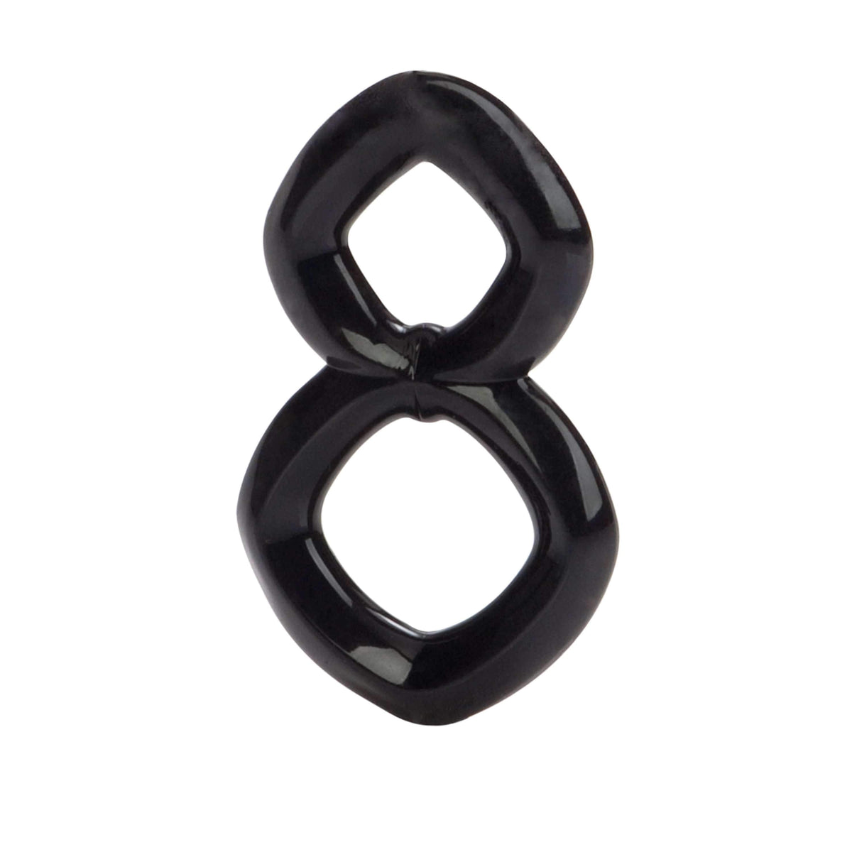 California Exotics - Crazy 8 Cock And Ball Ring (Black) Cock Ring (Non Vibration) 716770061461 CherryAffairs