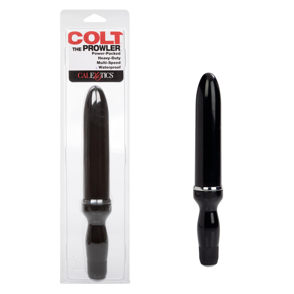 California Exotics - COLT The Prowler Powerful Vibrator (Black) Prostate Massager (Vibration) Non-Rechargeable 716770061799 CherryAffairs