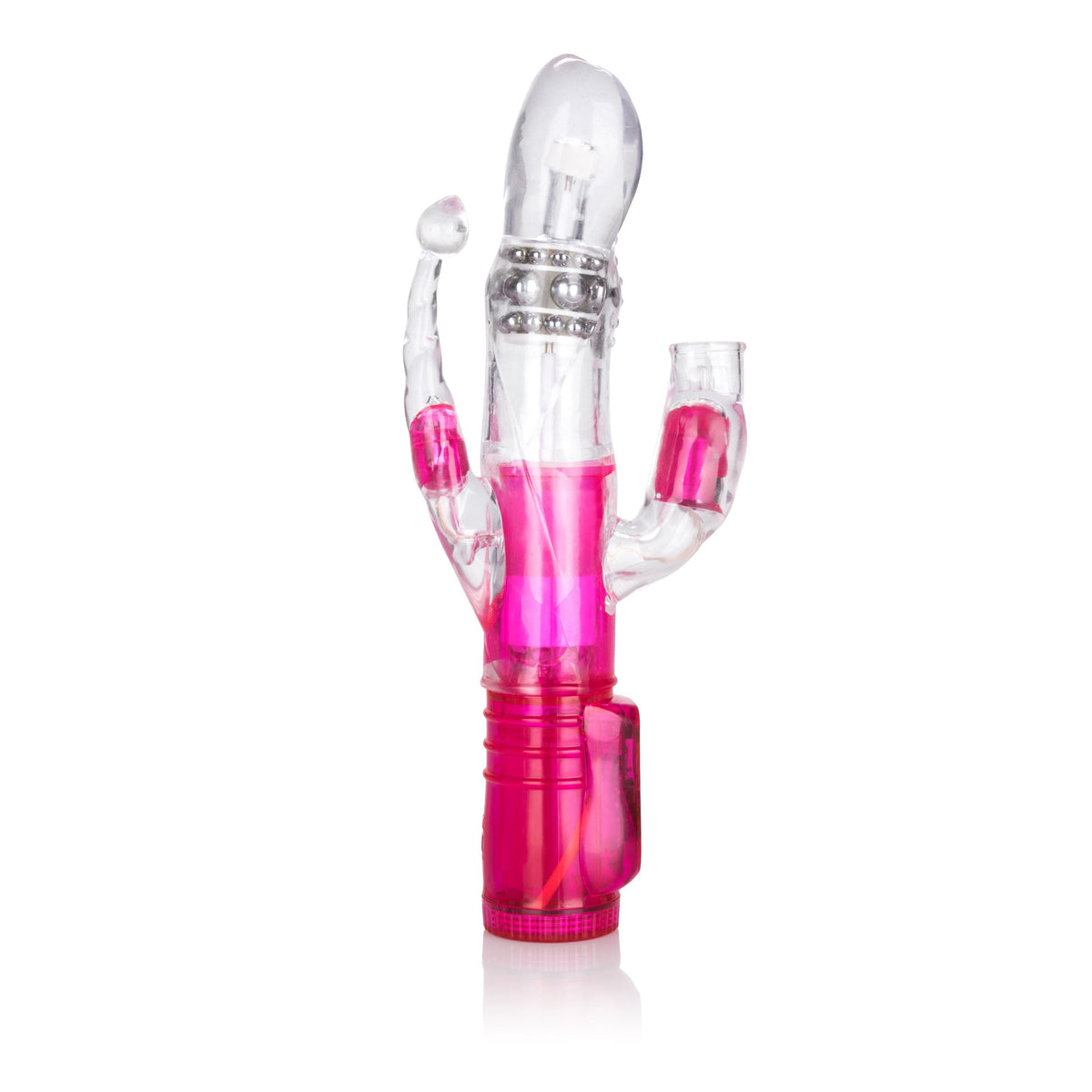California Exotics - Wild Orgasm Rabbit Vibrator (Pink) Rabbit Dildo (Vibration) Non Rechargeable Singapore