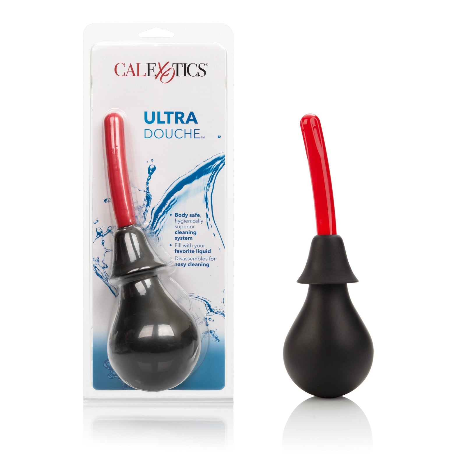 California Exotics - Ultra Anal Douche (Black) Anal Douche (Non Vibration) Durio Asia