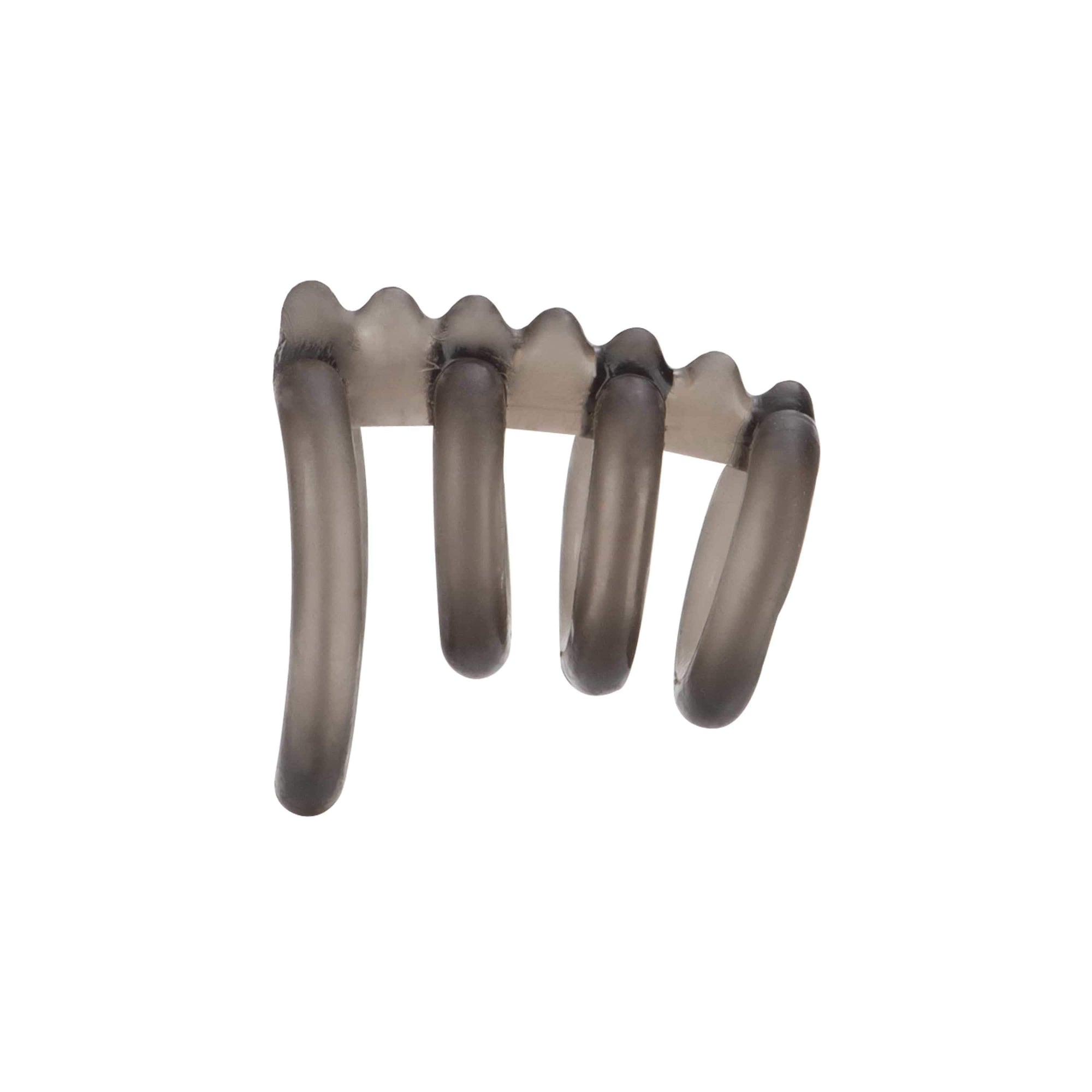 California Exotics - Dr Joel Kaplan Support Master Triple Smooth Cock Cage (Grey) Rubber Cock Cage (Non Vibration) 716770064998 CherryAffairs