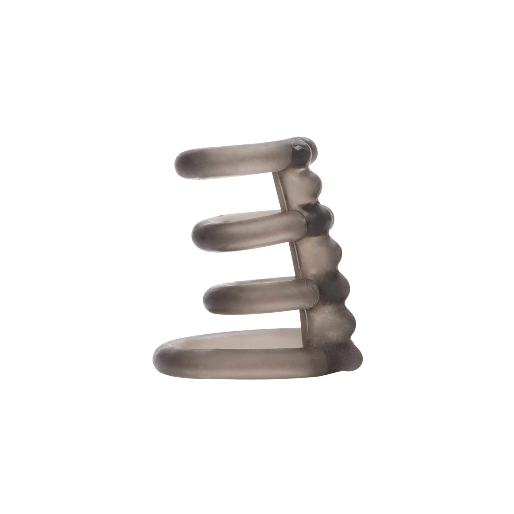 California Exotics - Dr Joel Kaplan Support Master Triple Smooth Cock Cage (Grey) Rubber Cock Cage (Non Vibration) 716770064998 CherryAffairs