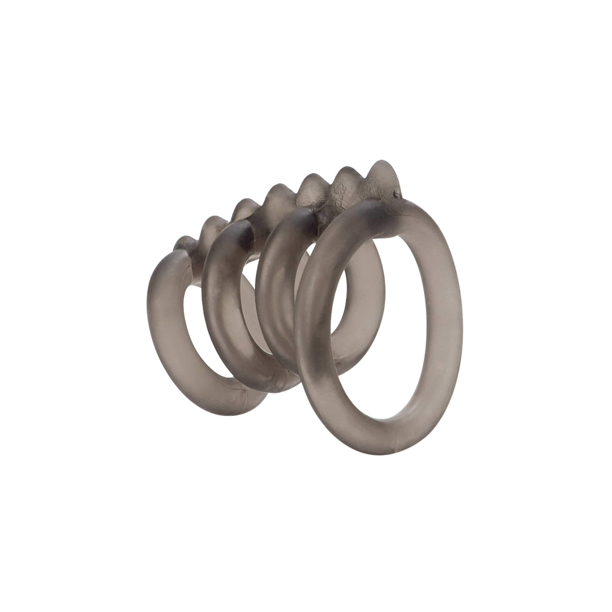 California Exotics - Dr Joel Kaplan Support Master Triple Smooth Cock Cage (Grey) Rubber Cock Cage (Non Vibration) 716770064998 CherryAffairs