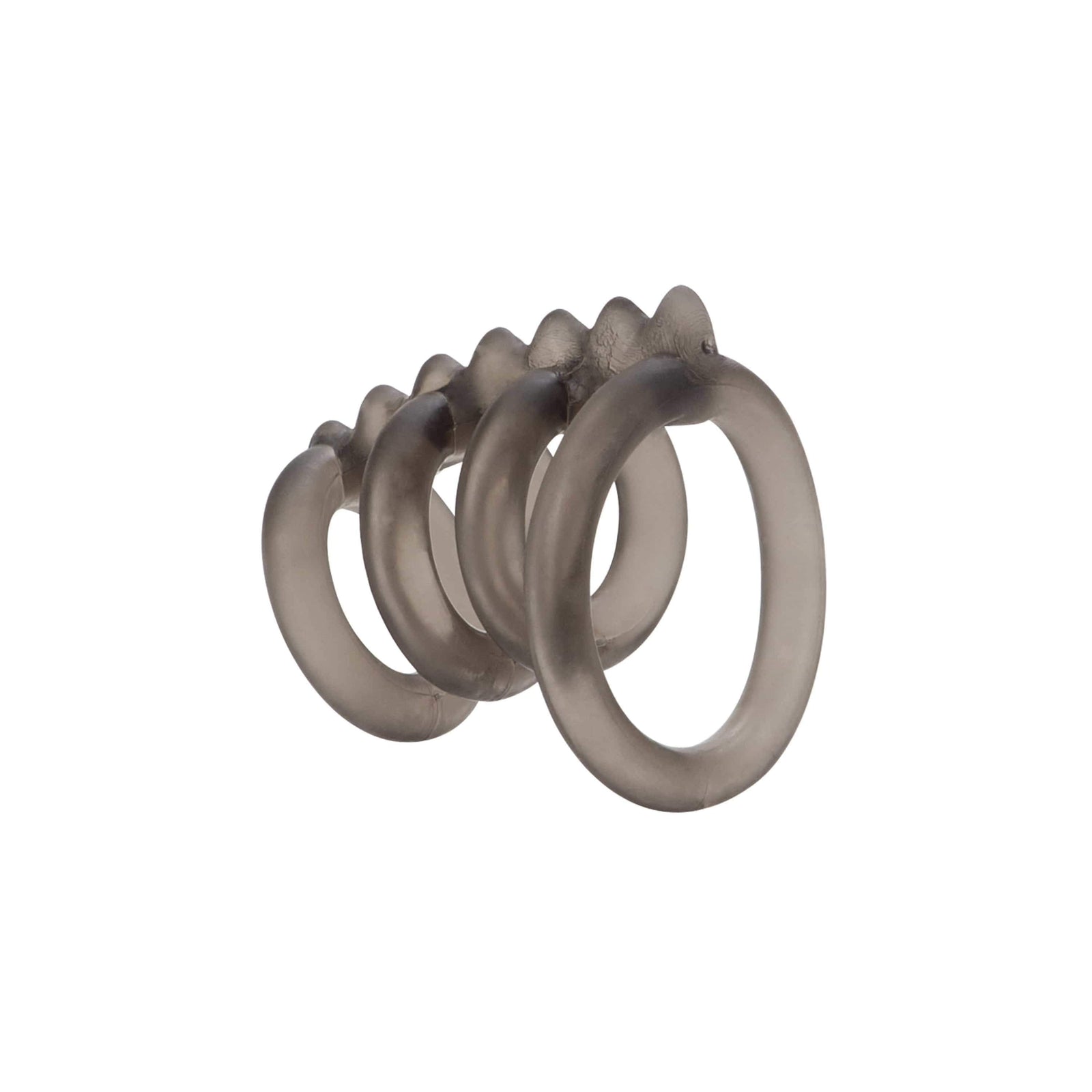 California Exotics - Dr Joel Kaplan Support Master Triple Smooth Cock Cage (Grey) Rubber Cock Cage (Non Vibration) 716770064998 CherryAffairs