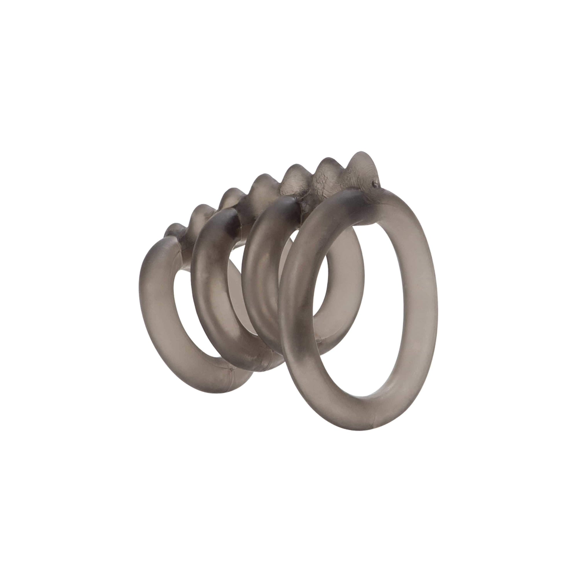 California Exotics - Dr Joel Kaplan Support Master Triple Smooth Cock Cage (Grey) Rubber Cock Cage (Non Vibration) 716770064998 CherryAffairs